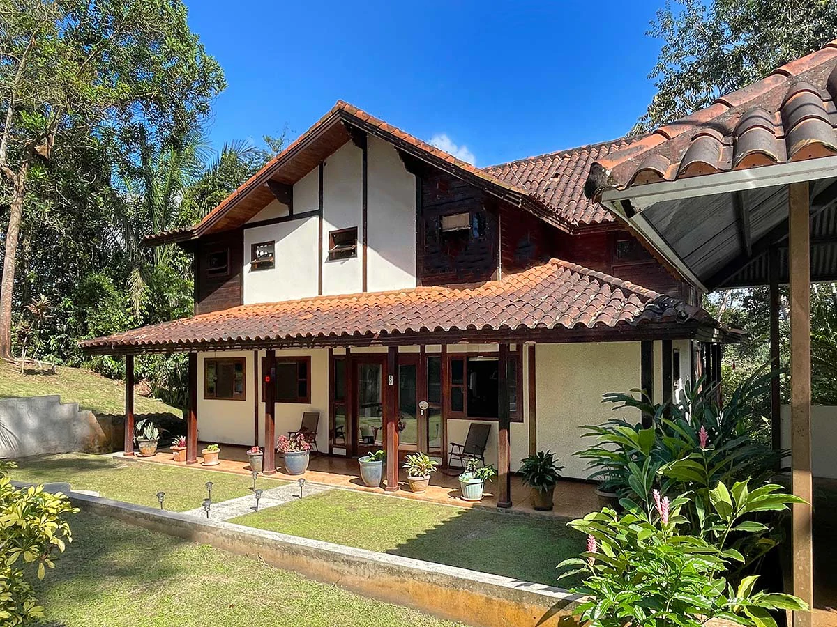 Amazing exotic-wood house 30 minutes from the city, now $299,000.