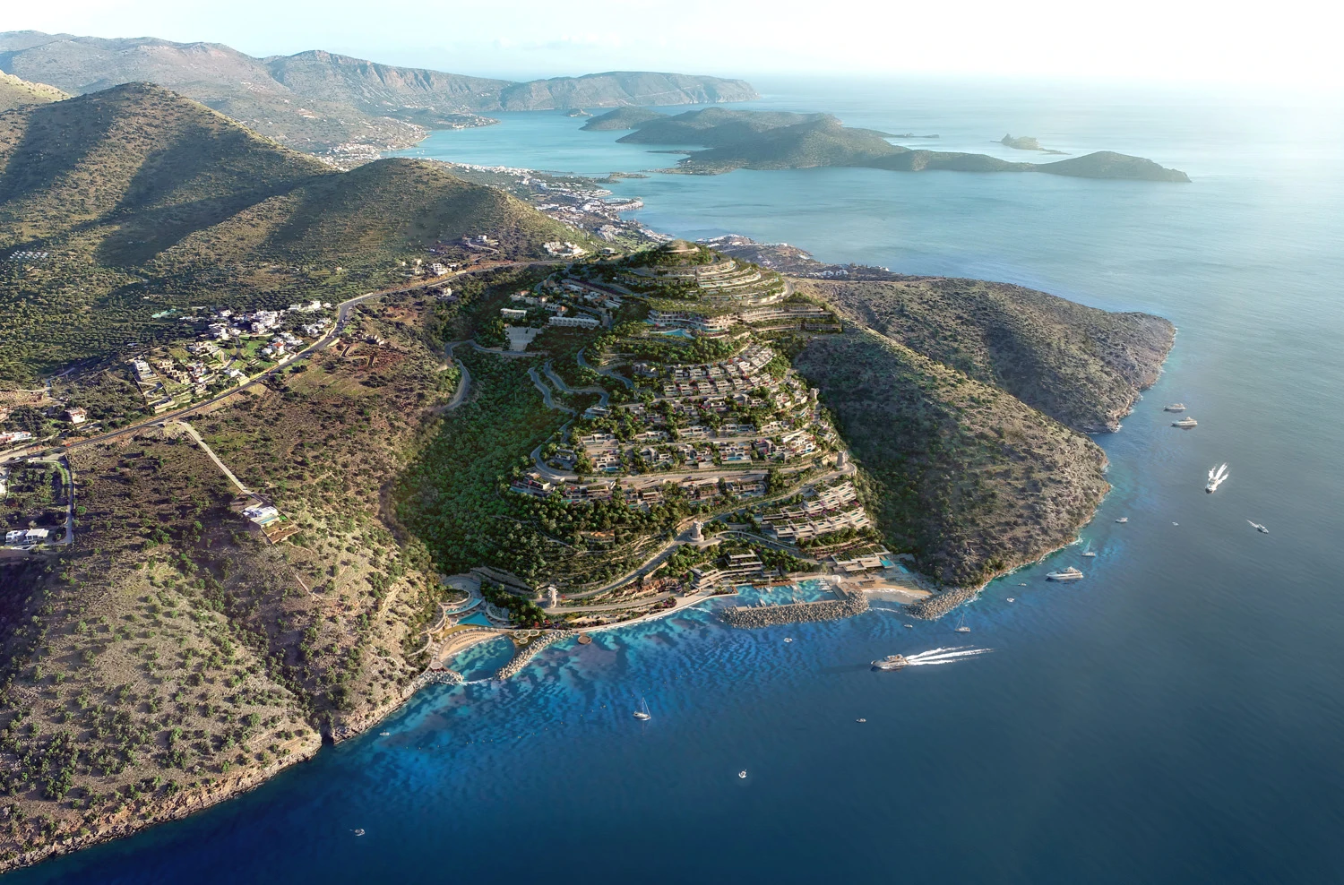 3 and 4-bed branded Mirabello Villas for sale at Elounda Hills, Crete - Gallery image 6