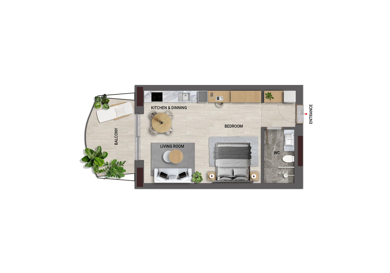 Luxury studio-4 bed marina apartments for sale in Gibraltar | Elysium Bayside - Gallery image 21