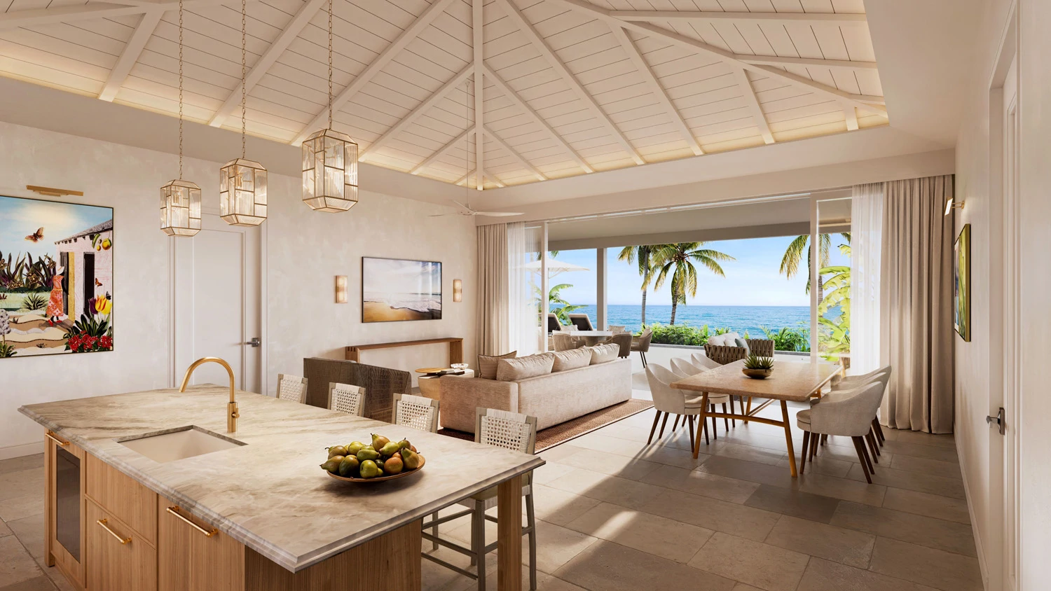 3 bed beachfront Bahamas villa for sale | Shore Cottage 11, Montage Cay