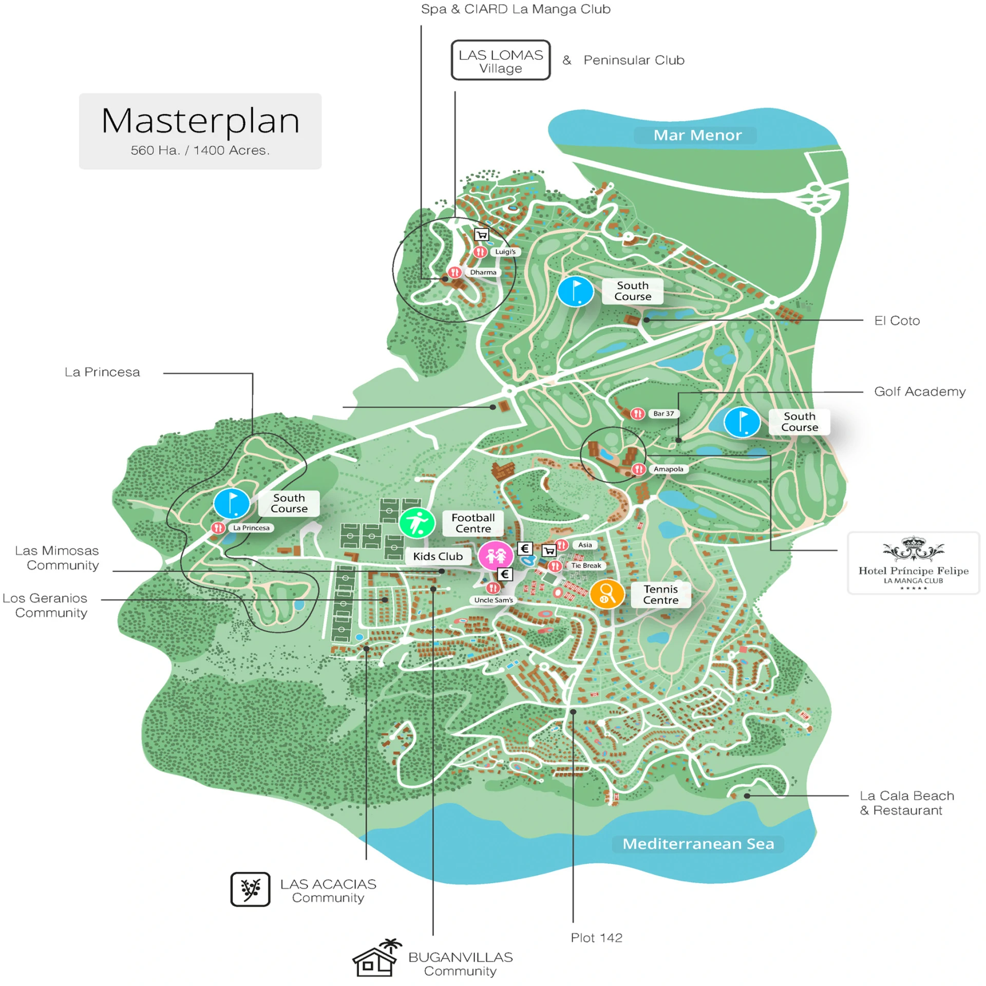 Luxury villas, apartments and plot for sale at La Manga Club, Spain - Gallery image 19