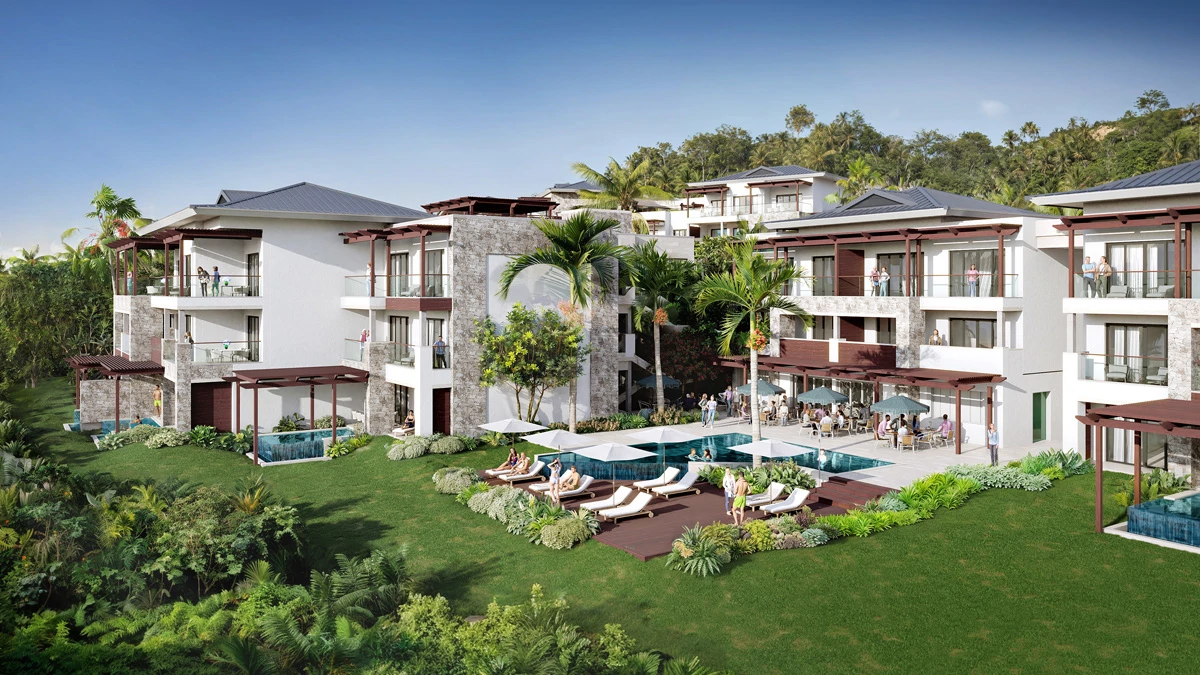 Hilton Albizya Bay Resort, Mahe, Seychelles