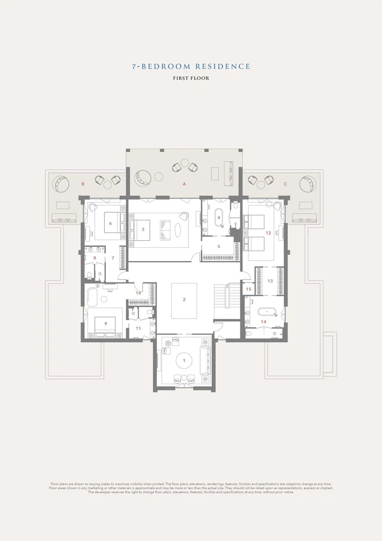 3 to 7 bed Six Senses branded villas for sale in the Loire Valley - Gallery image 35