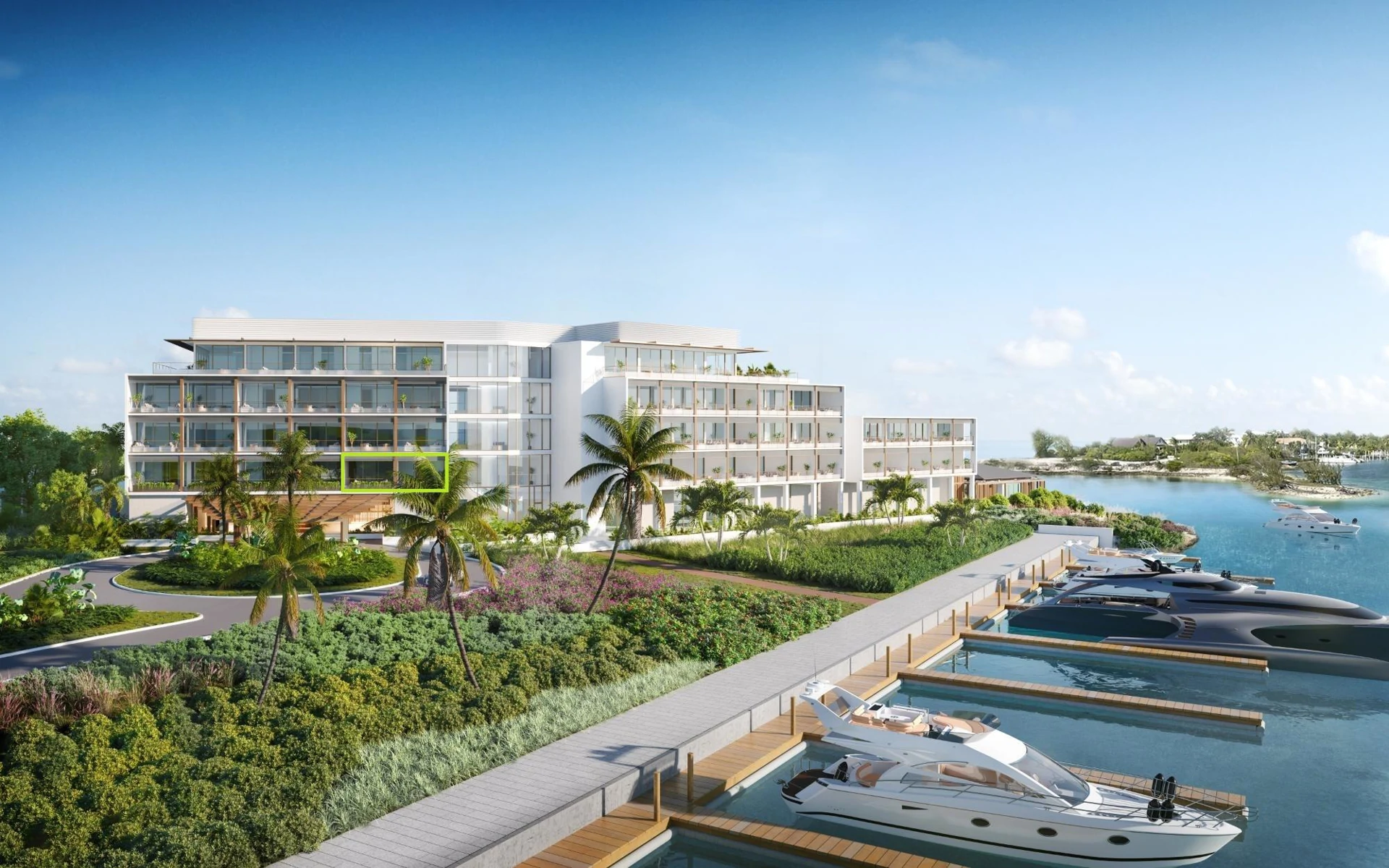 2A - 1BR Marina Front - The Loren at Turtle Cove - photo 2