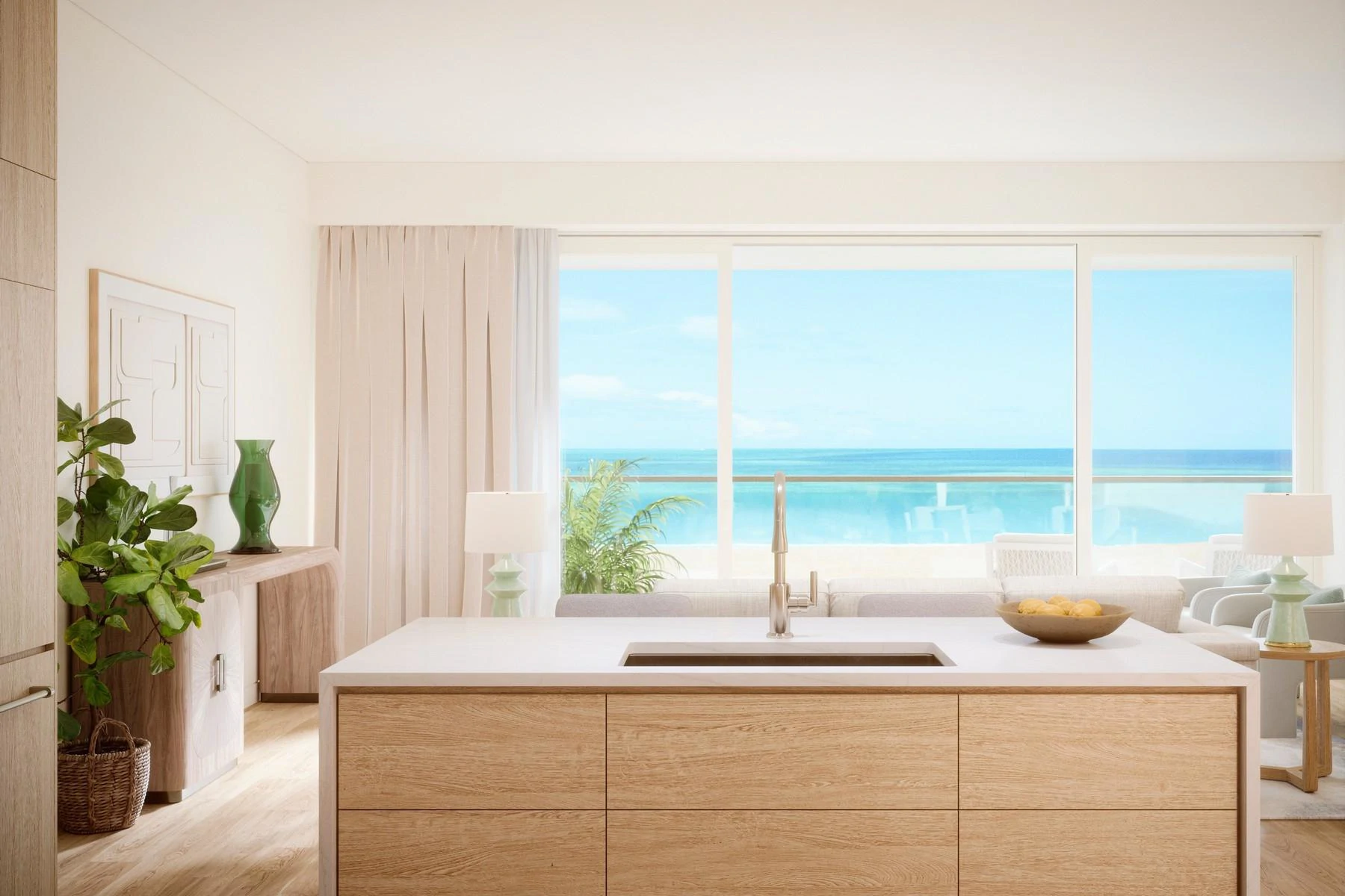 2BR THE POINT Beach level with plunge pool - Gallery image 2